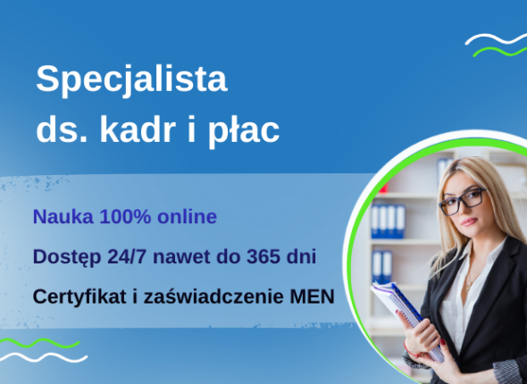 Specjalista kadr i płac kurs online