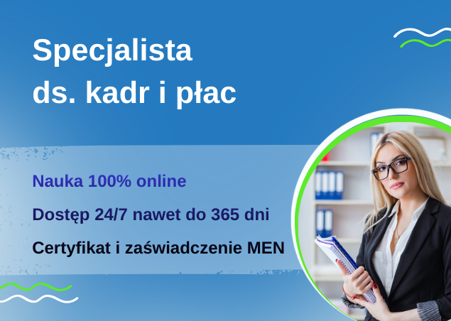 Specjalista kadr i płac kurs online