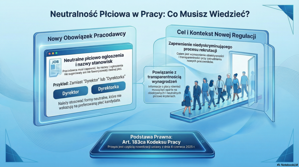 neutralność płciowa w rekrutacji